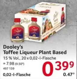 Selgros Dooley's Toffee Liqueur Plant Based Angebot