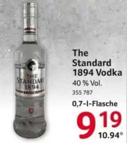 Selgros The Standard 1894 Vodka Angebot