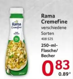 Selgros Rama Cremefine Angebot