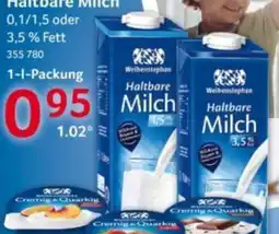 Selgros Weihenstephan Haltbare Milch Angebot
