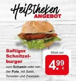 CAP Markt Saftiger Schnitzelburger Angebot