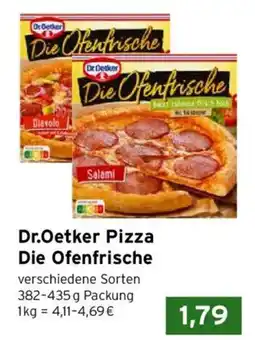 CAP Markt Dr.Oetker Pizza Die Ofenfrische Angebot