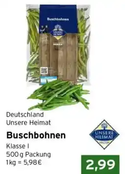 CAP Markt Buschbohnen Unsere Heimat Angebot