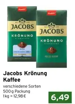 CAP Markt Jacobs Krönung Kaffee Angebot