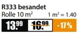 V Baumarkt R333 besandet Angebot