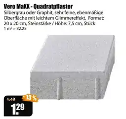 V Baumarkt Vero MaXX - Quadratpflaster Angebot