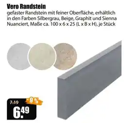 V Baumarkt Vero Randstein Angebot