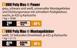 V Baumarkt UHU Poly Max® Power Angebot