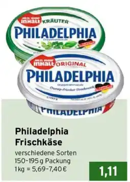 CAP Markt Philadelphia Frischkäse Angebot