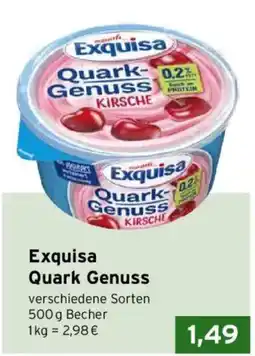 CAP Markt Exquisa Quark Genuss Angebot