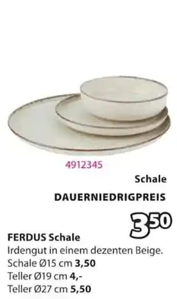 Jysk FERDUS Schale Angebot