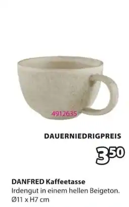 Jysk DANFRED Kaffeetasse Angebot