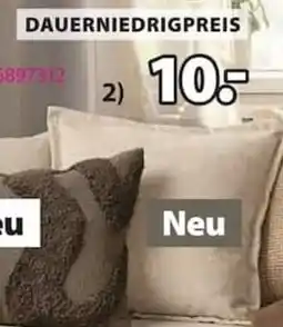Jysk TOPPKLOKKE Zierkissenbezug Angebot