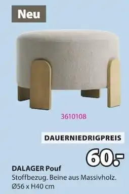 Jysk DALAGER Pouf Angebot
