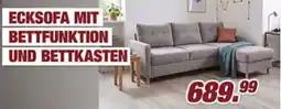 Poco Ecksofa mit bettfunktion und bettkasten Angebot