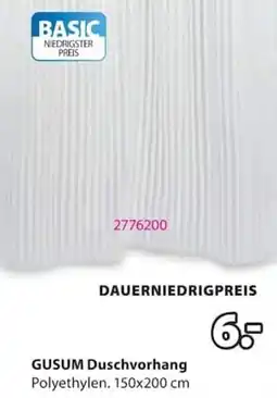 Jysk GUSUM Duschvorhang Angebot