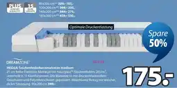 Jysk DREAMZONE HEGGA Taschenfederkernmatratze medium Angebot