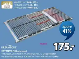 Jysk DREAMZONE HATTELVA FIX Lattenrost Angebot