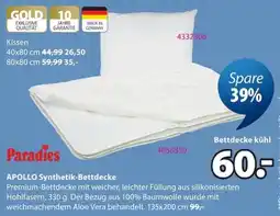 Jysk Paradies APOLLO Synthetik-Bettdecke Angebot