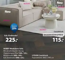 Jysk SKIBBY Modulares Sofa Angebot