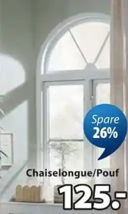 Jysk Chaiselongue/Pouf Angebot