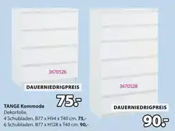 Jysk TANGE Kommode Angebot