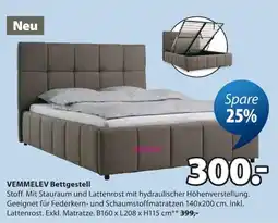 Jysk VEMMELEV Bettgestell Angebot