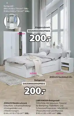 Jysk JENSLEV Kleiderschrank Angebot