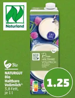 PENNY NATURGUT Bio Haltbare Vollmilch Angebot