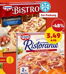 PENNY Dr. Oetker Bistro Flammkuchen Angebot