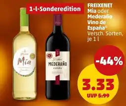 PENNY Freixenet Mia oder Mederano Vino de España Angebot