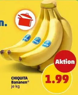 PENNY CHIQUITA Bananen Angebot