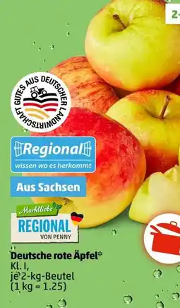 PENNY Markt liebe REGIONAL Deutsche rote Äpfel* Angebot