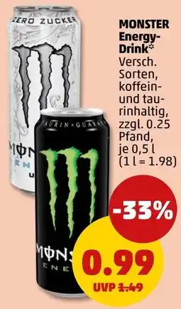 PENNY MONSTER Energy-Drink Angebot
