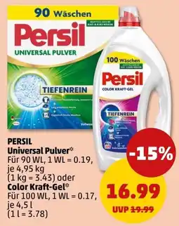 PENNY Persil Universal Pulver Angebot