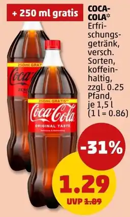 PENNY Coca-Cola Angebot