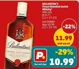 PENNY Ballantine's Finest Blended Scotch Whisky Angebot