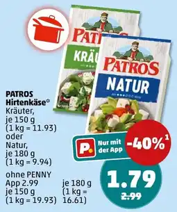 PENNY PATROS Hirtenkäse Angebot