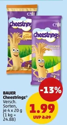 PENNY BAUER Cheestrings* Angebot