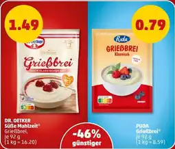 PENNY DR. OETKER Süße Mahlzeit Grießbrei Angebot