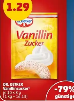PENNY DR. OETKER Vanillinzucker Angebot