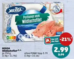 PENNY BERIDA Wildlachsfilet Angebot
