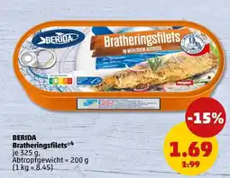 PENNY BERIDA Bratheringsfilets Angebot