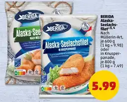PENNY BERIDA Alaska-Seelachsfilet Angebot