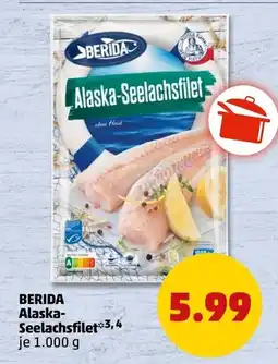 PENNY BERIDA Alaska-Seelachsfilet Angebot