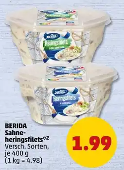 PENNY BERIDA Sahneheringsfilets Angebot