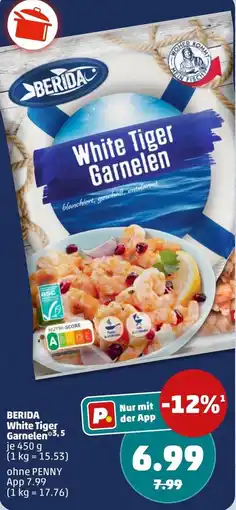 PENNY BERIDA White Tiger Garnelen Angebot
