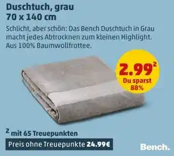 PENNY Bench Duschtuch Angebot