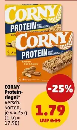 PENNY Corny Proteinriegel Angebot