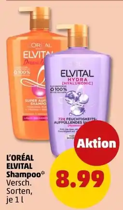 PENNY L'ORÉAL ELVITAL Shampoo* Angebot
